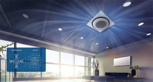 Кассетная сплит-система Samsung AC120MN4PKH/EU/AC120MXADNH/EU
