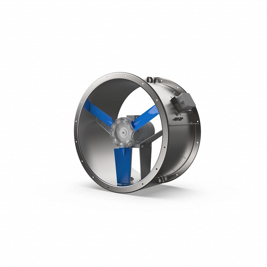 Вентилятор осевой SHUFT Axis-5-1,1-3000 на ногах с сеткой защитной