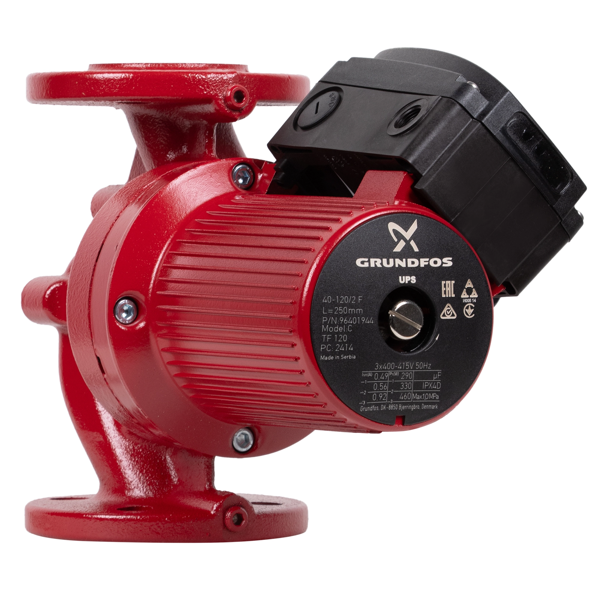 Насос циркуляционный Grundfos UPS 40-120 F (3х380)